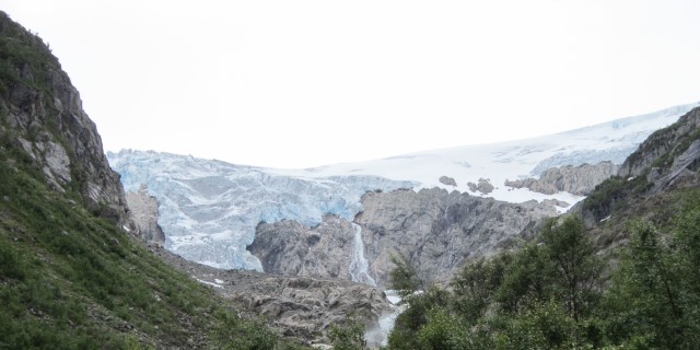 Noorwegen, Odda, Buabeer gletsjer
